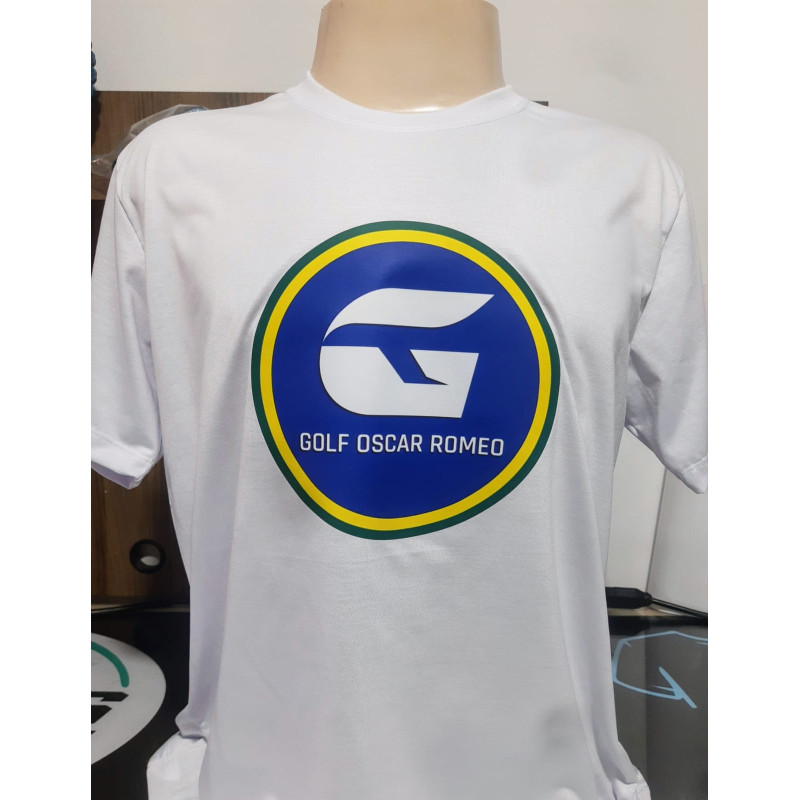 Camiseta Oficial Golf Oscar Romeo - Cor Branca