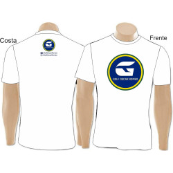 Camiseta Oficial Golf Oscar Romeo - Cor Branca